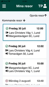 Lunds Färdtjänst screenshot 1