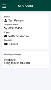 Lunds Färdtjänst screenshot 5