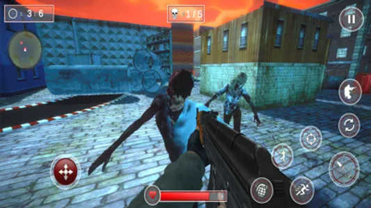 Scary Zombie Dead Trigging 3D screenshot 0