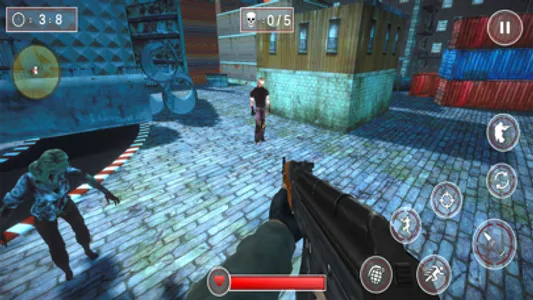 Scary Zombie Dead Trigging 3D screenshot 2