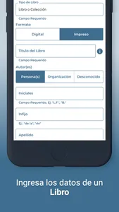 APPA Pro: Genera Bibliografías screenshot 1