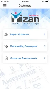 Mizan Assessment Manager screenshot 1