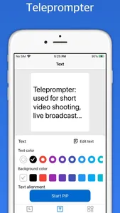 Floating Clock - Teleprompter screenshot 1