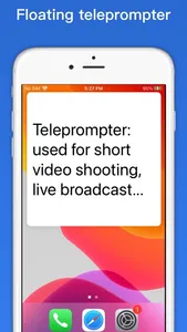 Floating Clock - Teleprompter screenshot 3