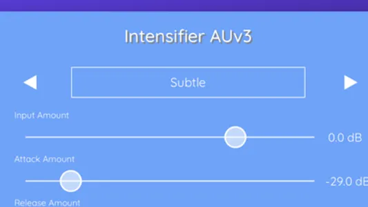 Intensifier AUv3 screenshot 1