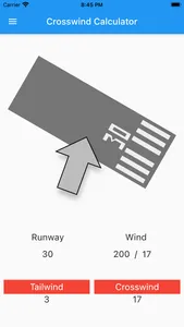 Crosswind Calculator screenshot 1