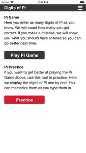 Digits of Pi (π) screenshot 3