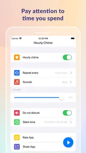 Hourly Chime: Time Manager screenshot 1