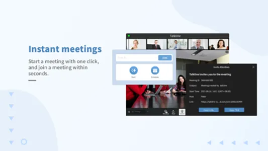 TalkLine-Meeting partner screenshot 1