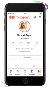 TasteBuds - Recipe Sharing screenshot 2