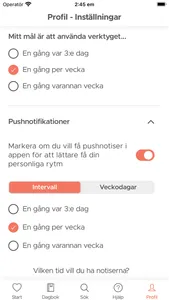 Livsstilsverktyget screenshot 4