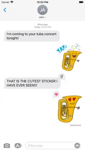 Tuba Guy Stickers screenshot 1