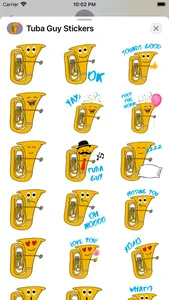 Tuba Guy Stickers screenshot 2