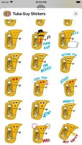 Tuba Guy Stickers screenshot 3