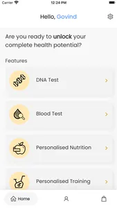 Unlock.fit-DNA based wellness screenshot 0