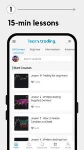 Learn Trading: Stocks & Crypto screenshot 1