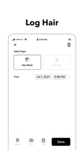 HairTrack: Log Your Hair screenshot 1