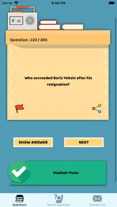 Historical Trivia Quiz screenshot 1