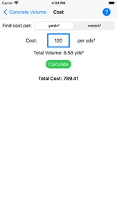 Concrete Volume Assistant screenshot 5