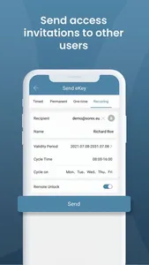 SOREX SmartLock screenshot 2