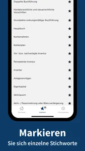 Buchhaltung - Stichworte screenshot 2