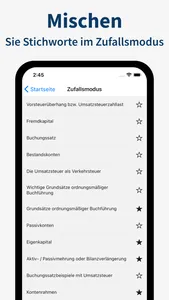 Buchhaltung - Stichworte screenshot 3