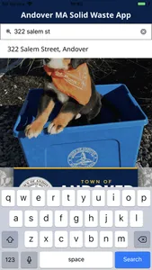 Andover MA Solid Waste App screenshot 1