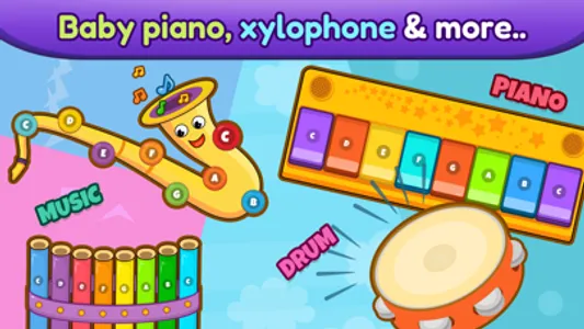 Bebi piano, drums, xylophone.. screenshot 4