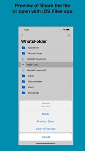 WhatsFolder screenshot 1