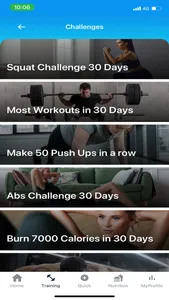 MyGreatness - Fitness app screenshot 2