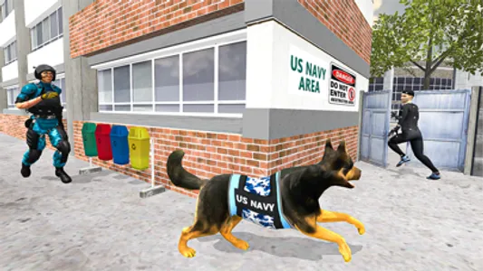 US Police Navy Dog Crime Chase screenshot 1