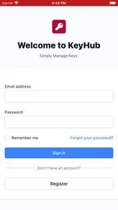 KeyHub screenshot 0