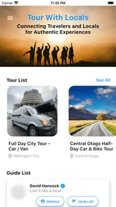 Tour With Locals New Zealand screenshot 0