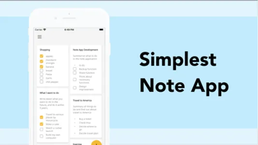 Simple Notepad・Simple and Cool screenshot 0