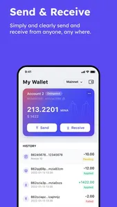 Auro Wallet screenshot 1