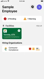 Contractor Compliance screenshot 0