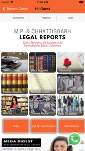 MP Chhattisgarh Legal Reports screenshot 0