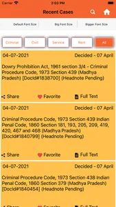 MP Chhattisgarh Legal Reports screenshot 1