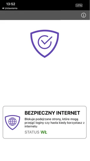 Bezpieczne WiFi screenshot 1