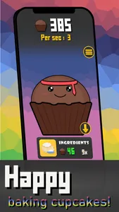 Idle Cupcake Clicker screenshot 1