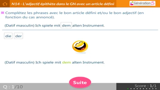 Mémo Allemand A1-A2 screenshot 8