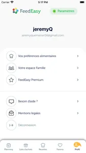 Feed Easy, planifiez vos repas screenshot 6