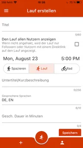 SameRun screenshot 2