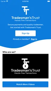 Tradesman's Trust screenshot 1