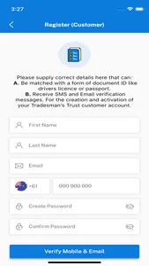 Tradesman's Trust screenshot 2