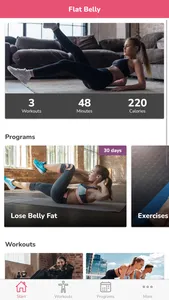 Flat Belly Workout Plan screenshot 0