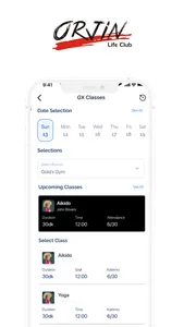 Orjin Fitness screenshot 2