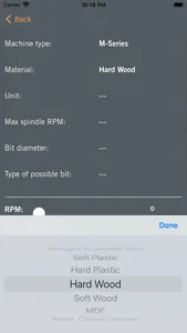 STEPCRAFT Milling Calculator screenshot 2