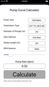 FrackCalc screenshot 1