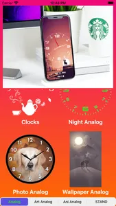 OLEDX Analog BigClock-Pendulum screenshot 0